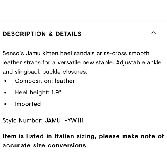 SENSO Heels - Picture 7 of 7
